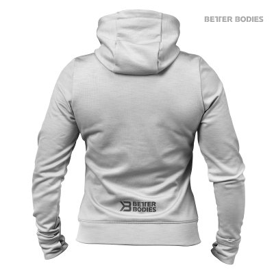 Better Bodies Performance Hoodie Grey Melange